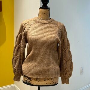 Taupe brown Lush Sweater